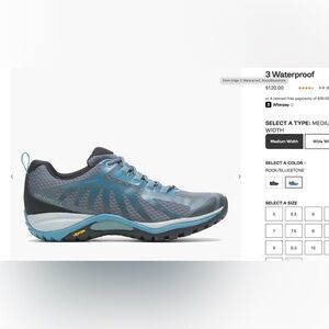 Merrill Women’s Siren Edge 3 Waterproof shoes